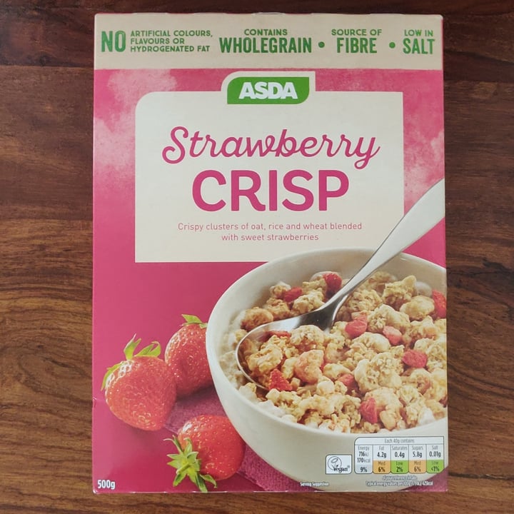 photo of ASDA Strawberry crisp shared by @eamonn on  28 Mar 2021 - review