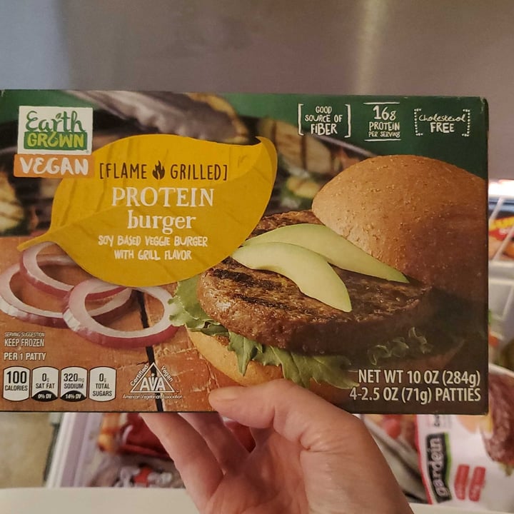 photo of Earth Grown Flame Grilled Protein Burger shared by @kitsadie on  21 May 2022 - review