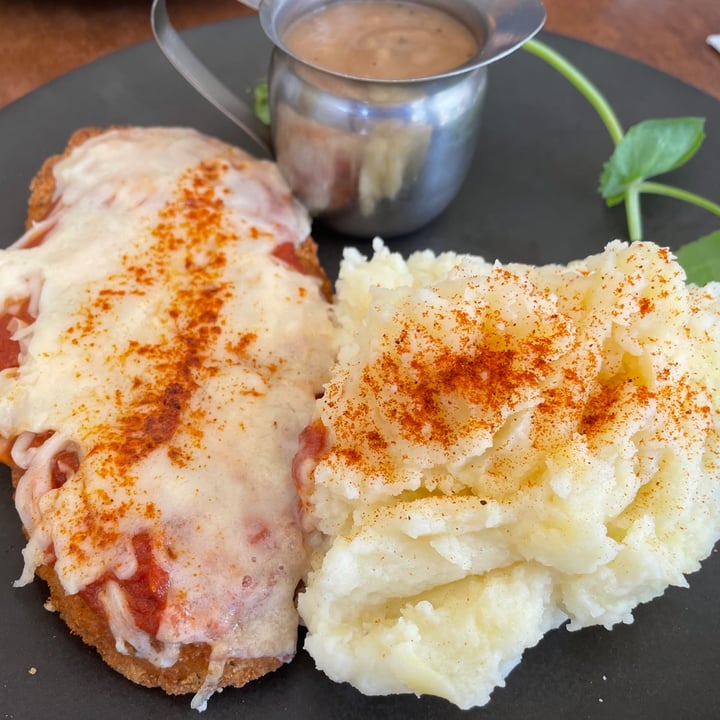 photo of The Green Edge Parmi And Mash shared by @veganpr on  23 Oct 2021 - review