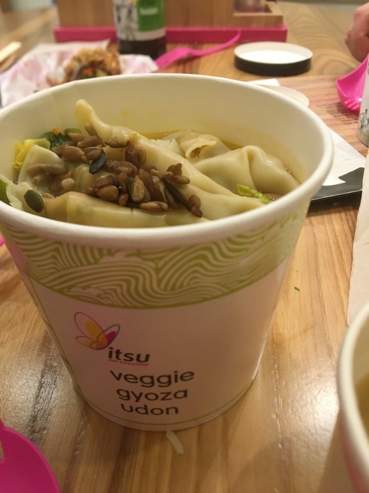 review photo of itsu Veggie Gyoza Udon shared by @hollydylan on 04 Feb 2020 - review