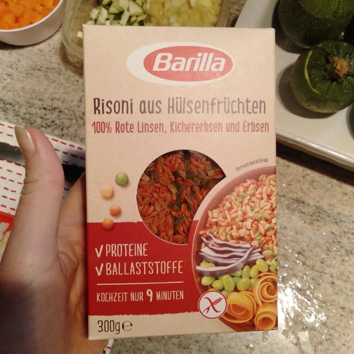 review photo of Barilla Risoni Rote Linsen, Kichererbsen und Erbsen shared by @emmimariwa on 01 Dec 2021 - review