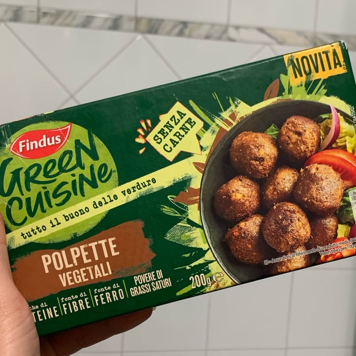 photo of Findus Polpette Vegetali shared by @simoc96 on  01 Dec 2021 - review
