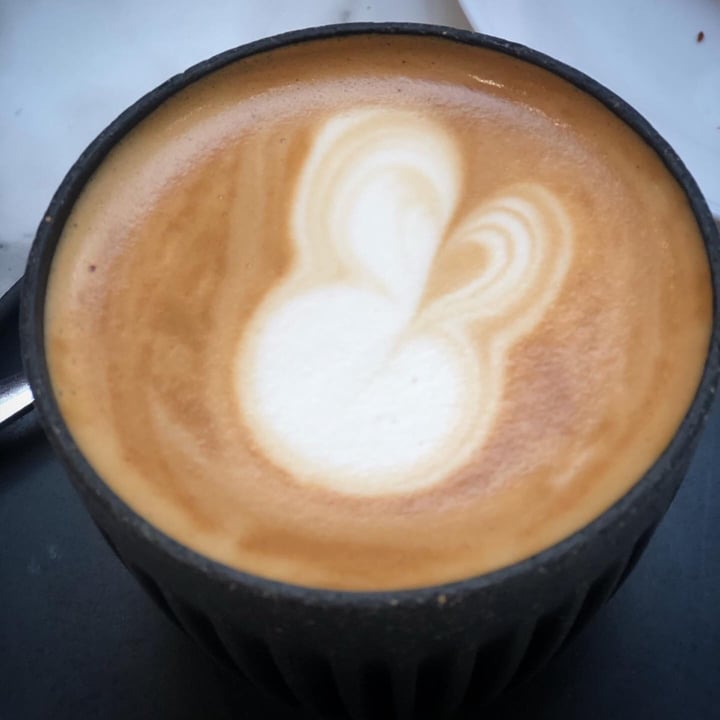 photo of Three Beans Oat latte shared by @jigglypuffw on  14 Feb 2021 - review
