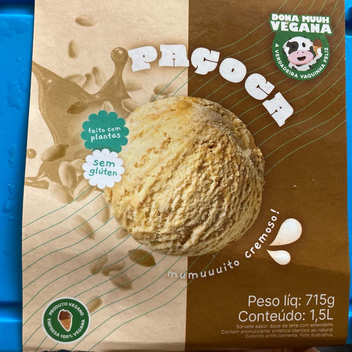 Sorvete de paçoca from Dona Muuh Vegan - Vegan Product Reviews ...