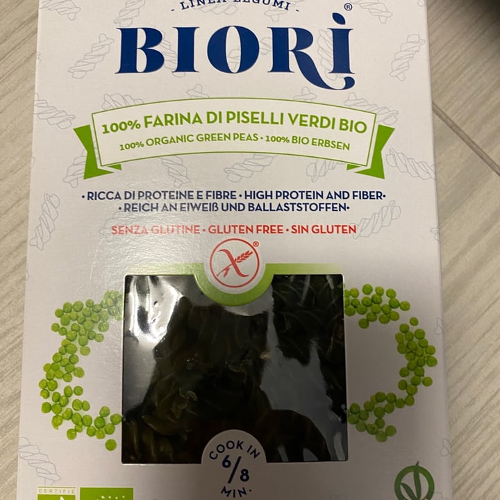 review photo of Biori Biorì Fusilli Di Farina Di Piselli Verdi Bio shared by @sabyna on 26 Apr 2021 - review
