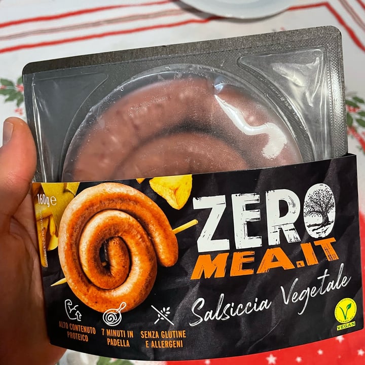 review photo of Zero Mea.it Salsiccia Vegetale shared by @michelept on 24 Dec 2021 - review