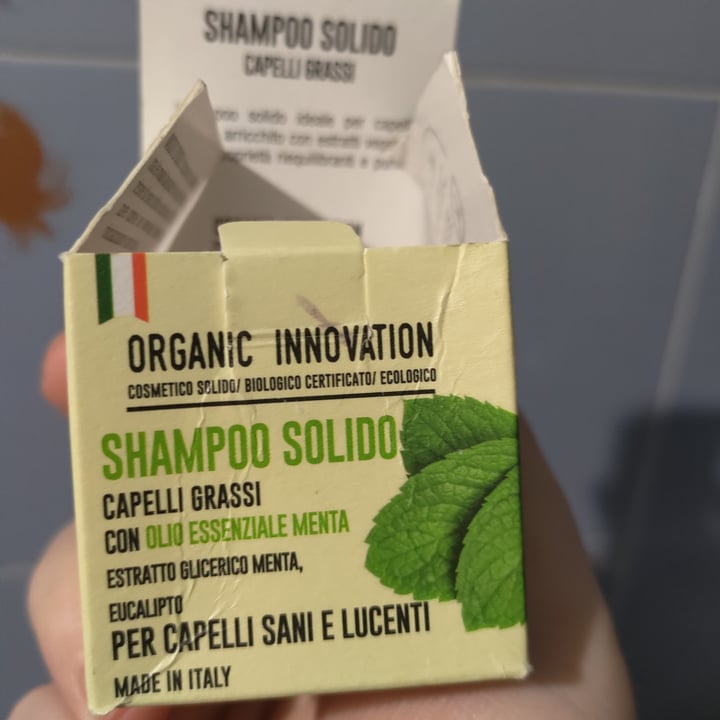 photo of Organic innovation Shampoo solido capelli grassi shared by @luluvicy on  31 Mar 2022 - review