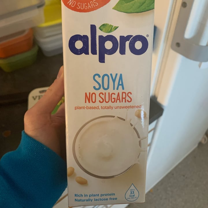 review photo of Alpro Soya Milk No Sugars shared by @denf on 02 Dec 2021 - review