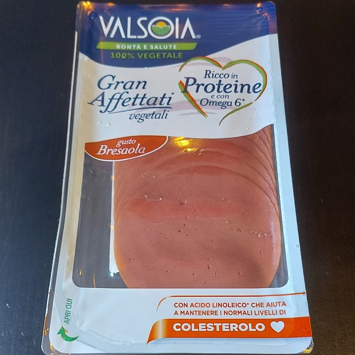 photo of Valsoia Gran Affettati Vegetali Gusto Bresaola shared by @lorenzorossi on  28 Mar 2022 - review