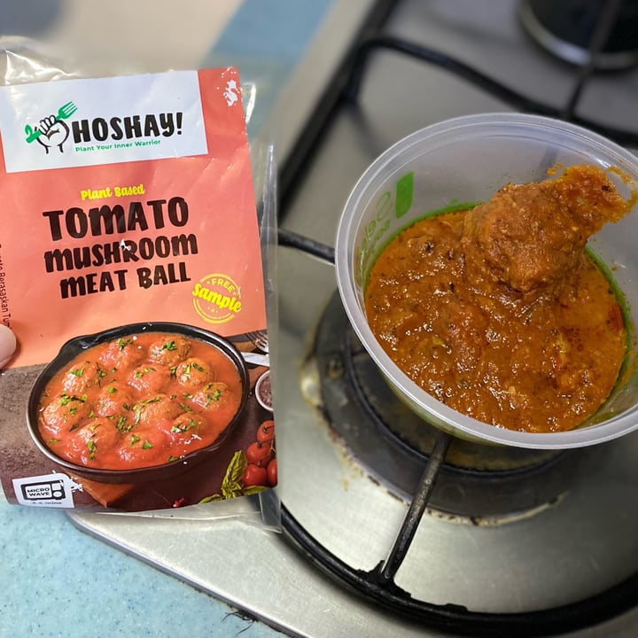 photo of Hoshay Plant-based Tomato Mushroom Meatball shared by @tabs on  08 Mar 2022 - review