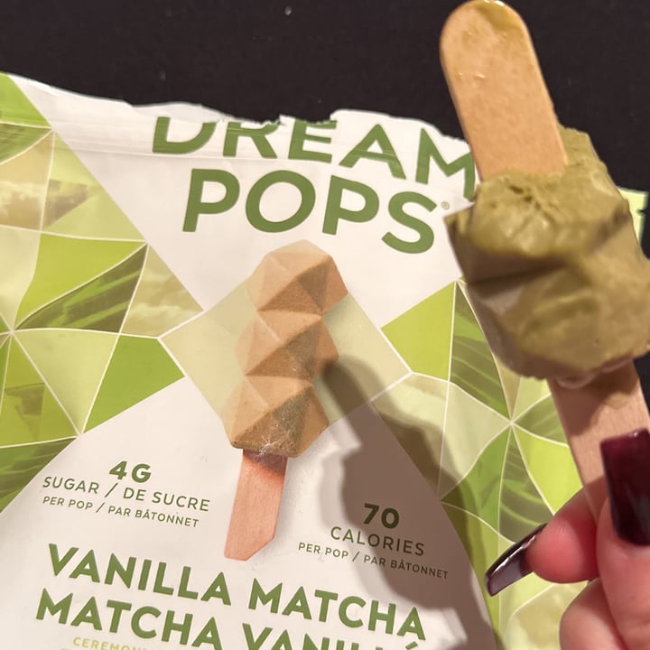 review photo of Dream Pops Vanilla Matcha shared by @beckislovesyou on 16 Oct 2022 - review