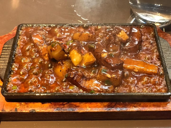 photo of Foo - Asian Tapas Sizzling Aubergine shared by @veggieinsingapore on  29 Dec 2019 - review