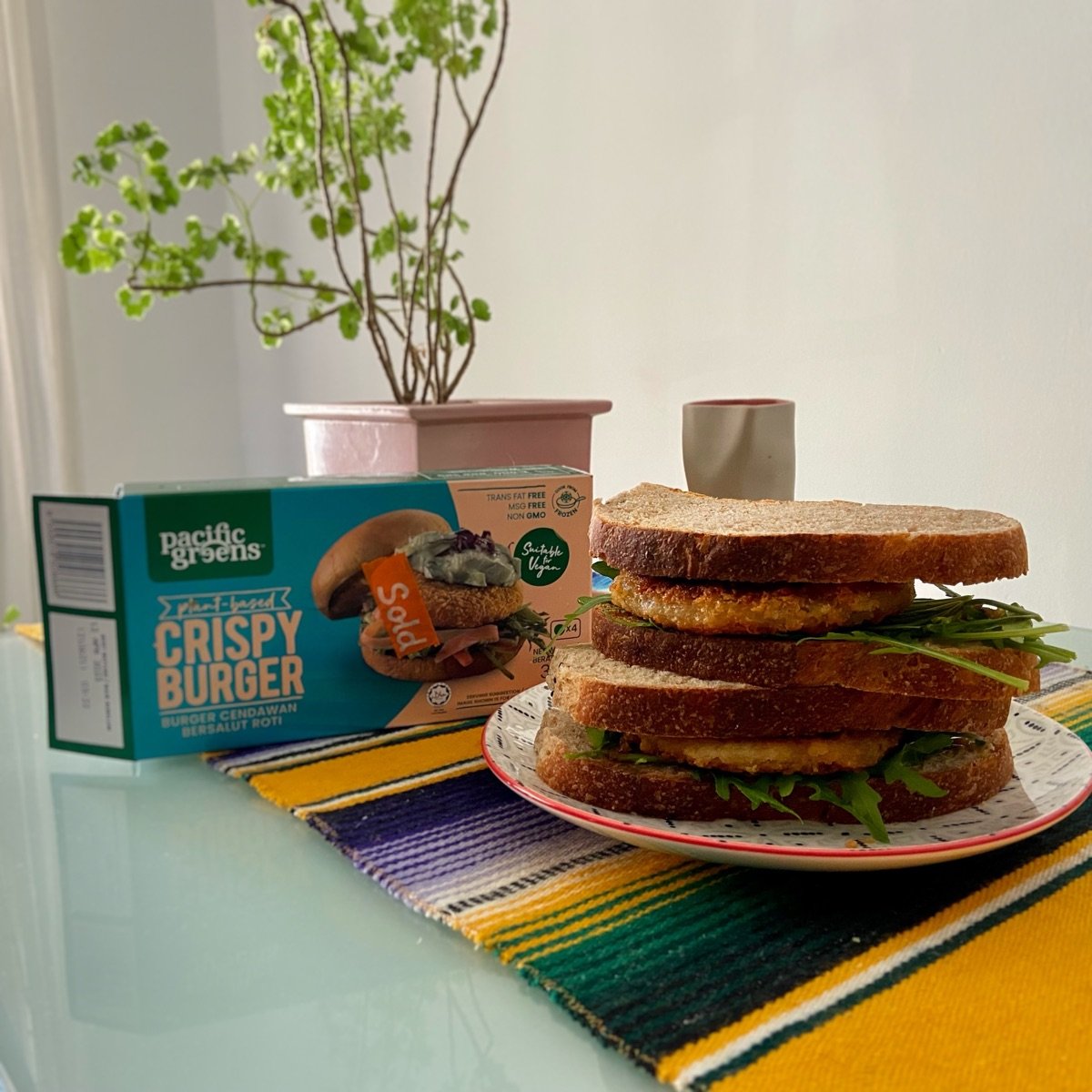 Pacific Greens Crispy Burger Reviews abillion