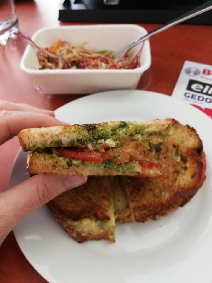 photo of Bamboo Plant Power - Plant Based Vegan Restaurant Toasted Cheeze & Tomato shared by @simonel on  28 Feb 2020 - review