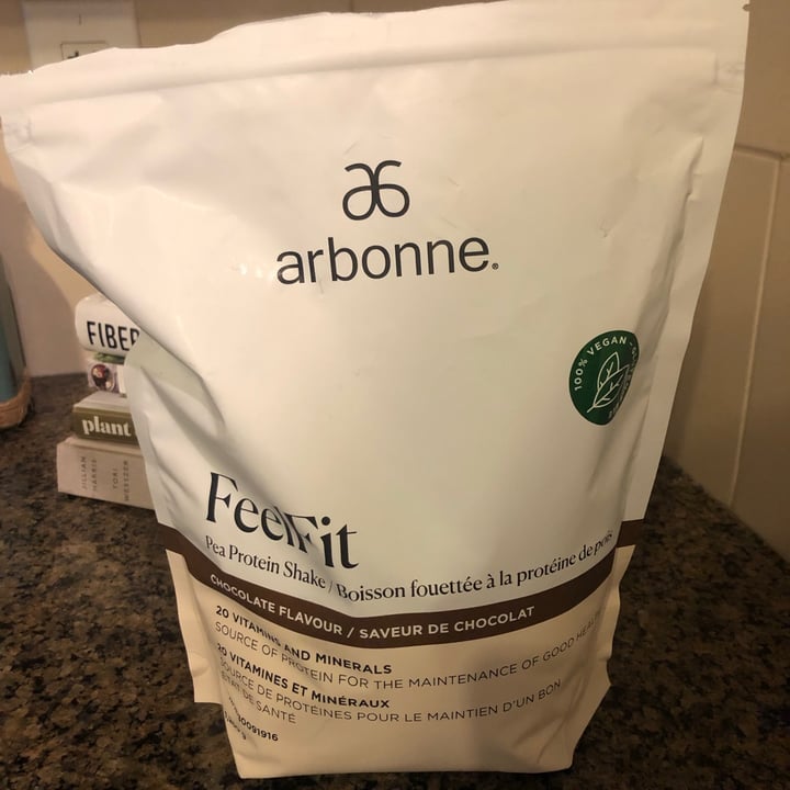 review photo of Arbonne Feel Fit protein shake - chocolate flavour shared by @lisajustinep on 22 Sep 2021 - review