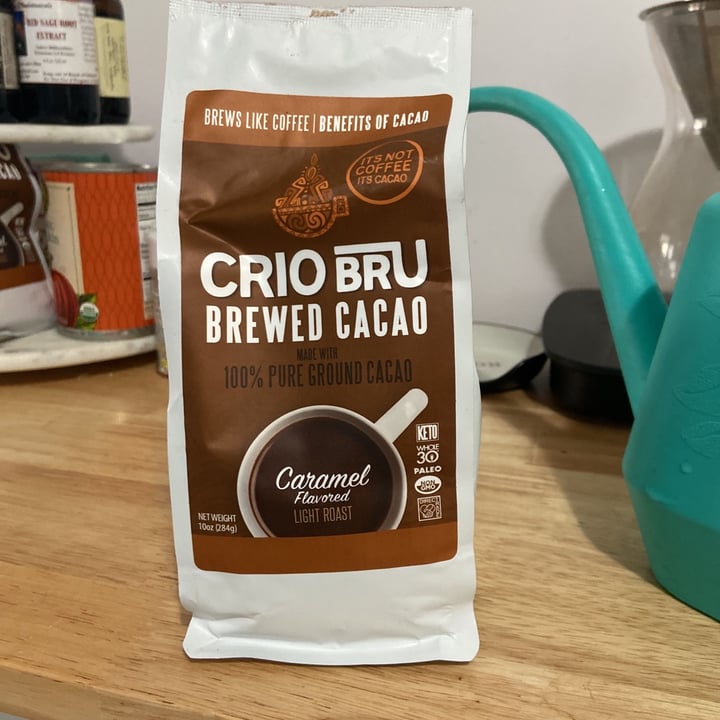 photo of Crio bru Brewed cacao Caramel flavored shared by @aimeelou- on  23 Dec 2020 - review