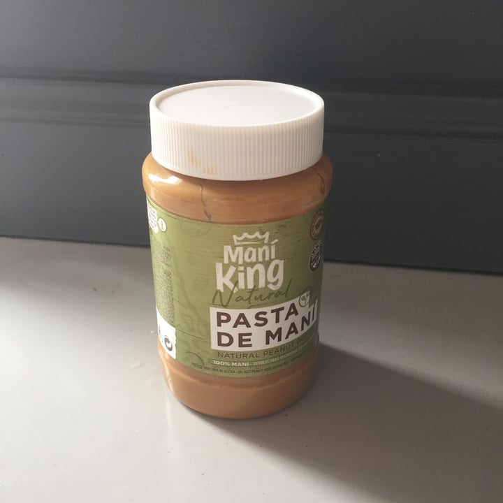 photo of Maní King Pasta De Maní Natural shared by @plantbasedagus on  29 Mar 2021 - review