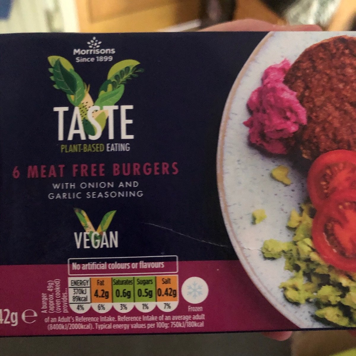 Morrisons V Taste Meat Free Burgers Reviews abillion