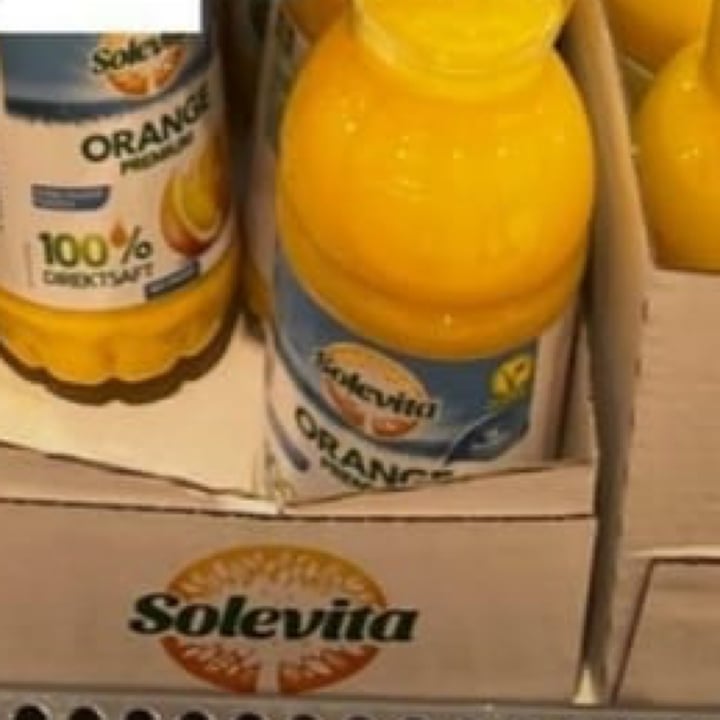 photo of Solevita Orangensaft mit Fruchtfleisch shared by @martacamblor on  25 Jun 2022 - review