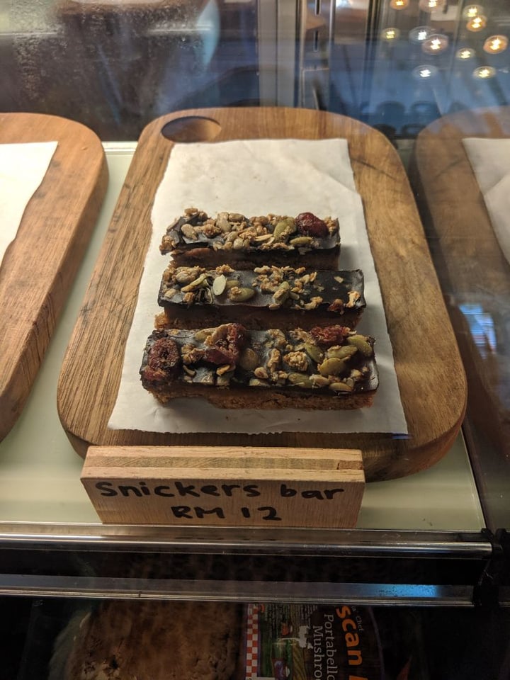 photo of Wholey Wonder Vegan Cafe and Yoga Studio (Penang) Snickers Bar shared by @paloma on  14 Sep 2019 - review
