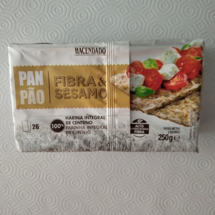 review photo of Hacendado Pan fibra y sésamo shared by @kristinamcfield on 13 Sep 2020 - review