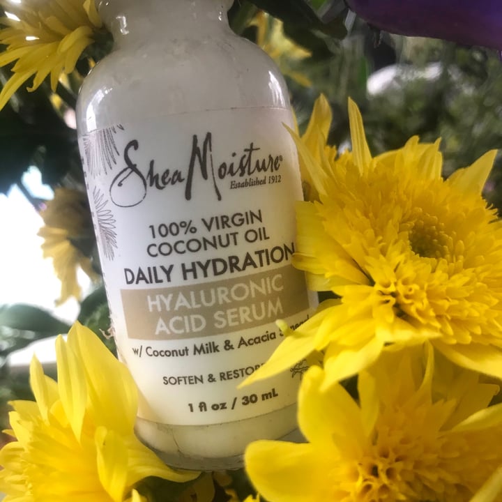 photo of SheaMoisture Daily hydration serum shared by @yoganaorganabanana on  12 Feb 2021 - review