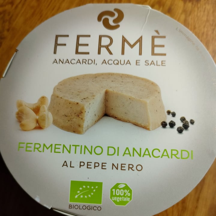 photo of Fermé Fermentino di anacardi al pepe nero shared by @angelik on  14 Dec 2021 - review