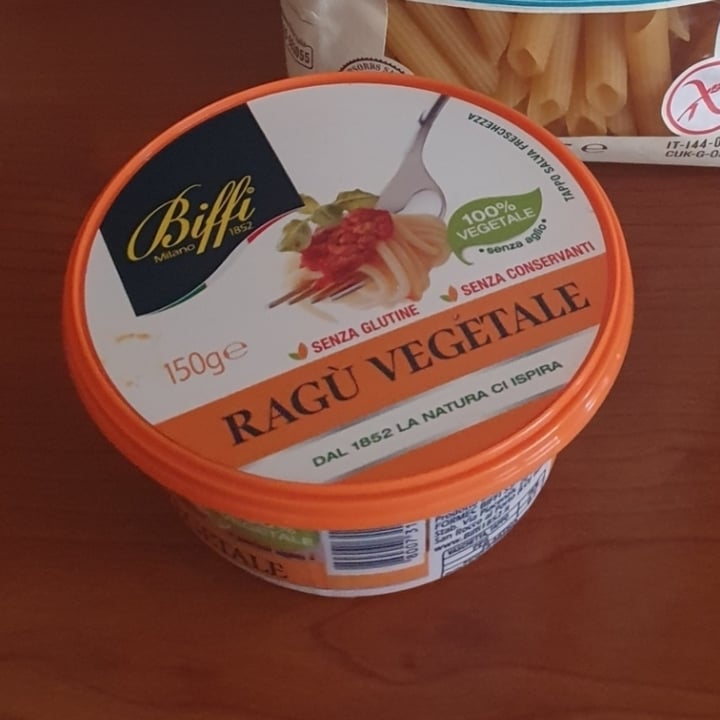 photo of Biffi ragù vegetale shared by @gretadebby on  08 Sep 2022 - review