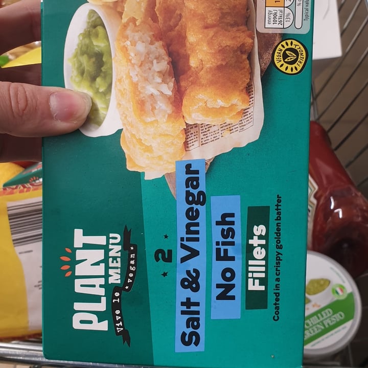 photo of Plant Menu Salt & Vinegar No Fish Fillets shared by @analaisamatos on  03 May 2022 - review