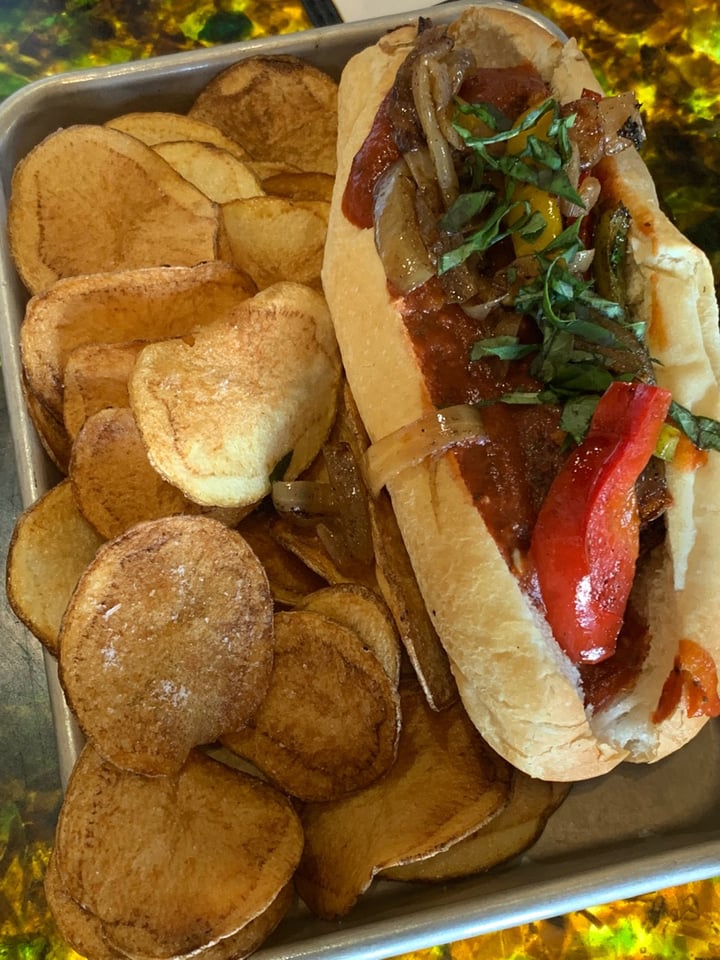 review photo of Trinity Brewing Italian Meatball Sandwich shared by @jlgoesvegan on 14 Nov 2018 - review
