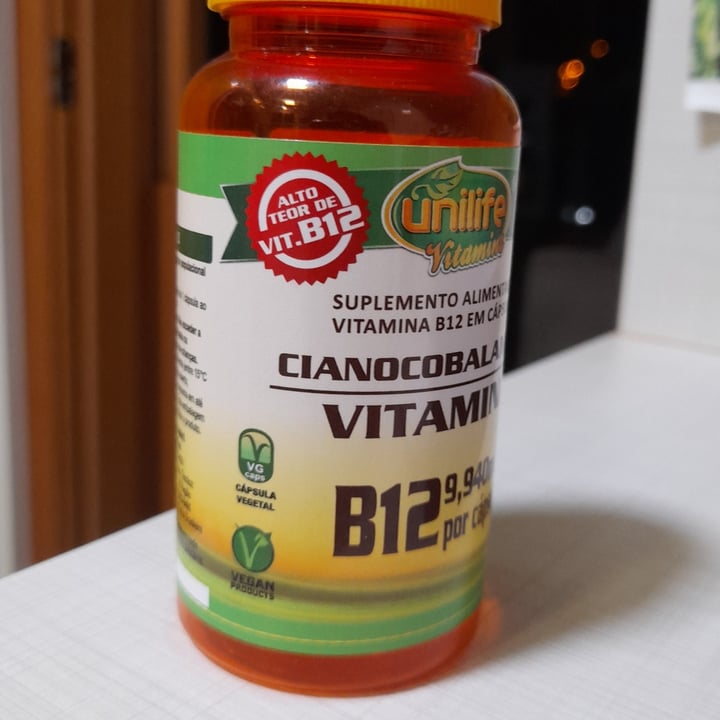 photo of Unilife Vitamins Cianocobalamina Vitamins B12 shared by @claudiafiocco on  03 May 2022 - review