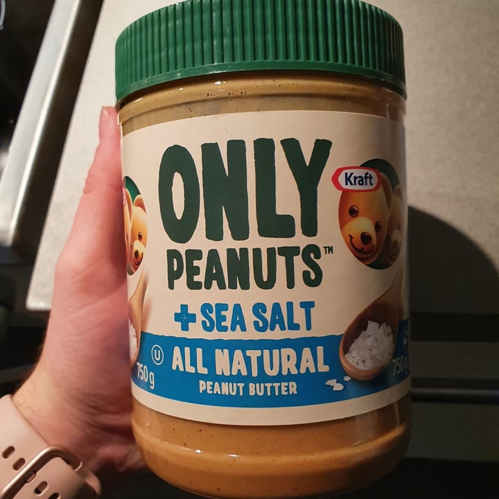 review photo of Kraft Only Peanuts & Sea Salt - Peanut Butter shared by @sensitivequeer on 18 Dec 2020 - review
