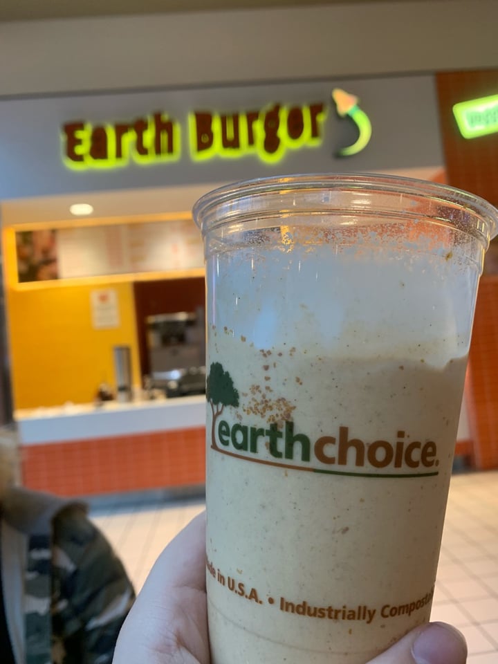 photo of Earth Burger Pumpkin earthshake shared by @soymilky on  15 Sep 2019 - review