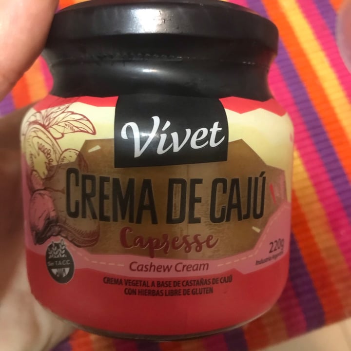 photo of Vívet Crema de Cajú Capresse shared by @esteficasotti on  16 Nov 2020 - review