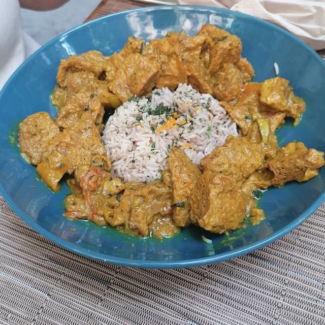 菜肴“curry vegan”的照片
