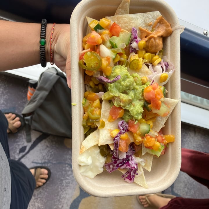 photo of ahimsa cafe loaded tortilla chips shared by @veganhubby on  27 Aug 2022 - review
