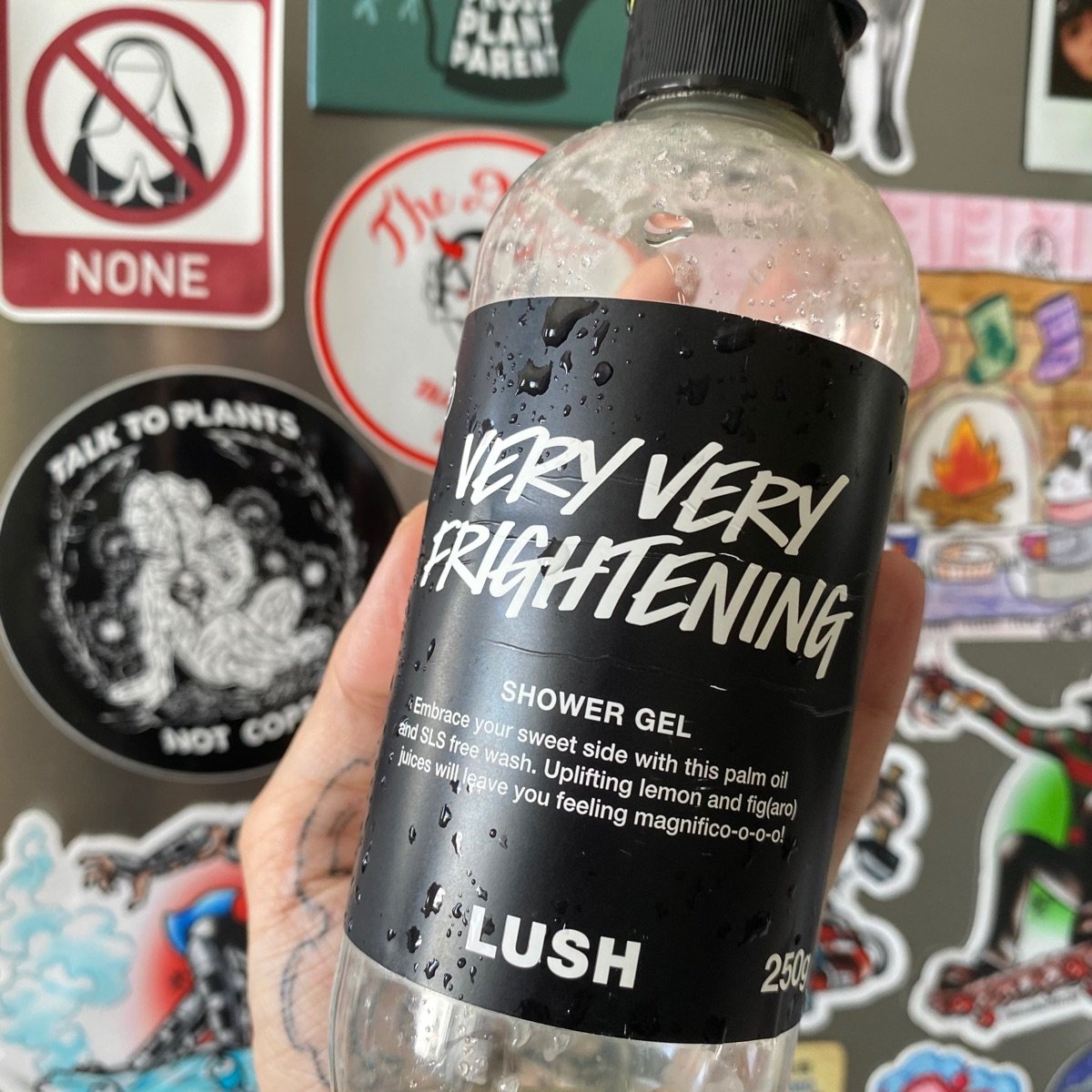 Lush orders Very Very Frightening Shower Gel