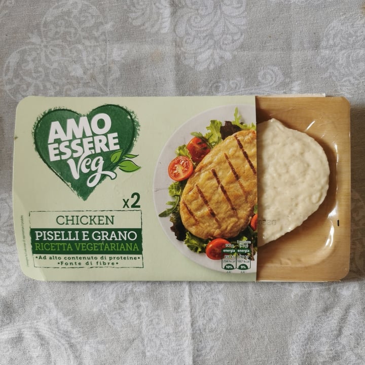 photo of Amo Essere Veg Chicken Piselli E Grano shared by @maricosta on  07 Sep 2022 - review