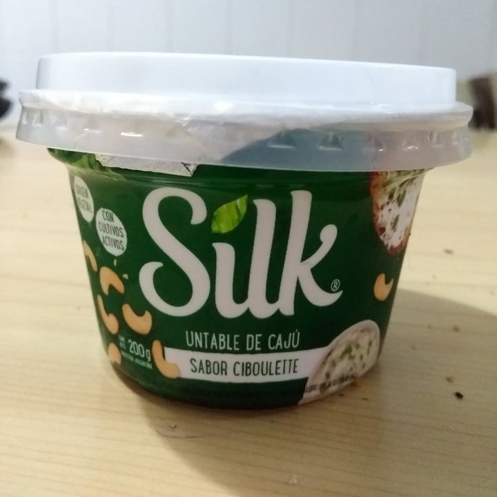 photo of Silk Untable De Cajú Sabor Ciboulette shared by @malenaruiz on  01 Jun 2021 - review