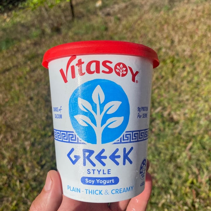 review photo of Vitasoy Greek Style Soy Yoghurt shared by @earthling-joel on 01 Sep 2022 - review