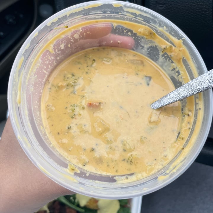 photo of Cleveland Vegan Cheddar Broccoli Soup shared by @mariajamison on  06 Apr 2022 - review
