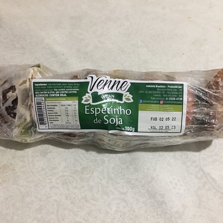 photo of Venne Vegan Espeto shared by @juvianna on  16 Jun 2022 - review