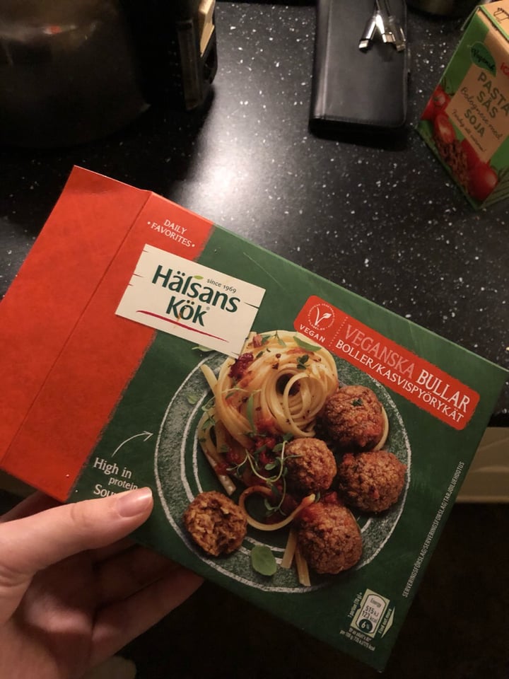 photo of Hälsans kök Vegan Balls shared by @emiliasvenssonlinde on  16 Jan 2020 - review