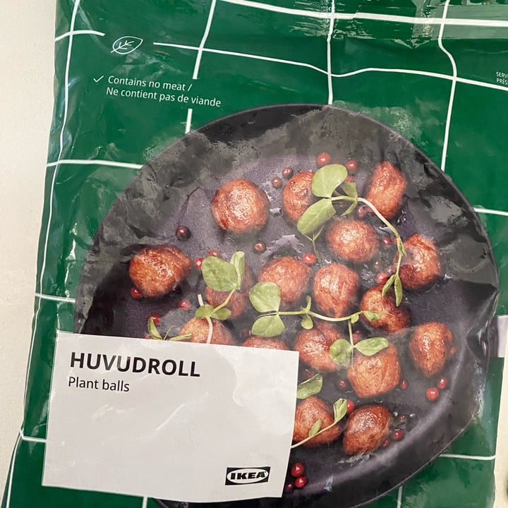 photo of Ikea Huvudroll (Vegetable Balls, Frozen) shared by @martinyague on  04 Nov 2022 - review