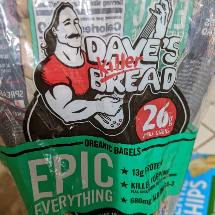 review photo of Dave's Killer Bread Epic Everything Bagels shared by @hipptripp on 14 Dec 2021 - review