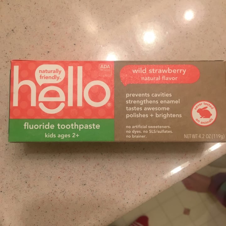 photo of Hello Hello Fluoride Toothpaste Kids 2+ shared by @erika1 on  28 Apr 2020 - review