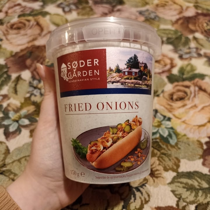 photo of Søder garden Fried onions shared by @ggiuly91 on  22 Mar 2022 - review