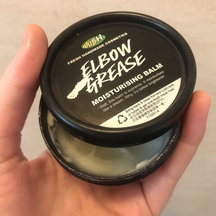 photo of LUSH Fresh Handmade Cosmetics Elbow Grease shared by @kaylabear on  15 Jun 2019 - review