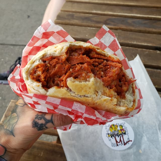 Photo of the dish “Meat Lovers Pizza Pocket”