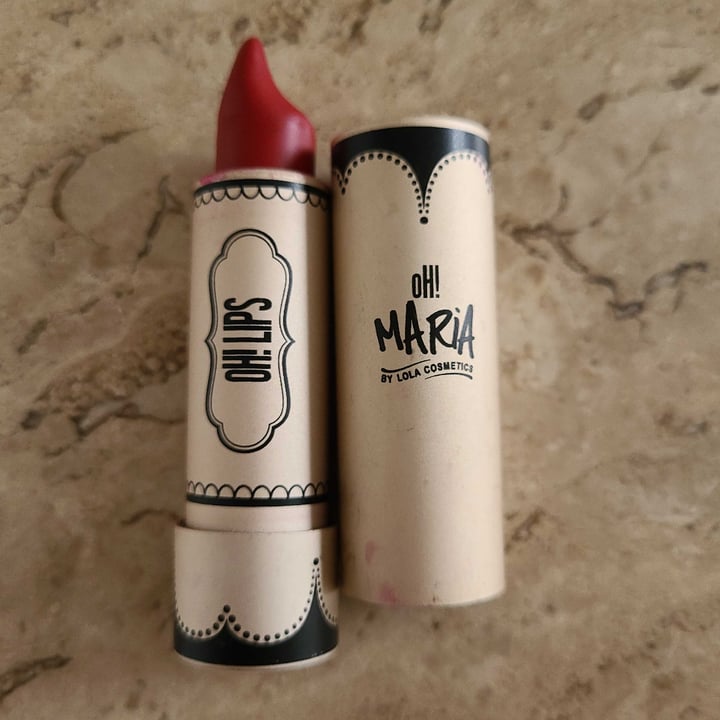 photo of Lola Cosmetics Oh! Lips Oh! Maria Batom shared by @priscillanienov on  11 May 2022 - review